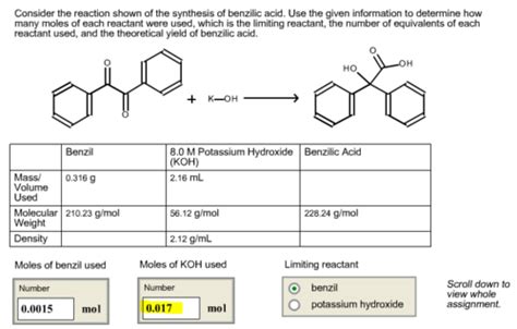 Benzilic Acid Synthesis Flashcards Quizlet