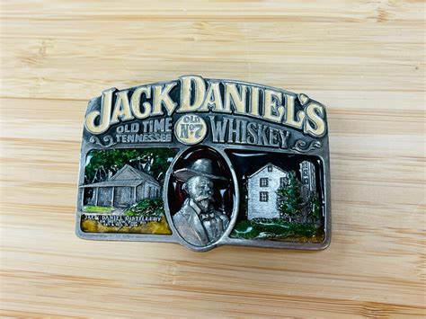 JACK DANIELS OLD TIME TENNESSEE WHISKEY BELT BUCKLE V Gem