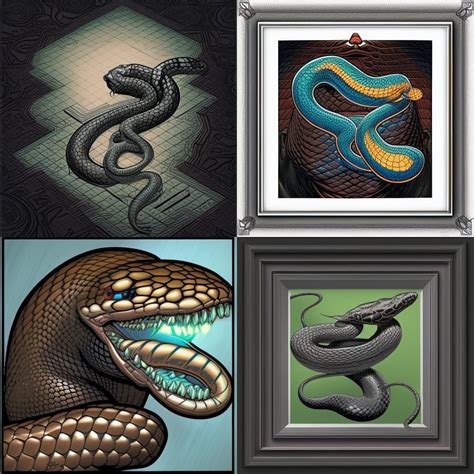 Snakes Ai Generated Artwork Nightcafe Creator