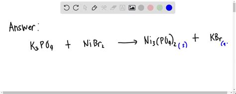 Solved Write A Balanced Chemical Equation Based On The Following