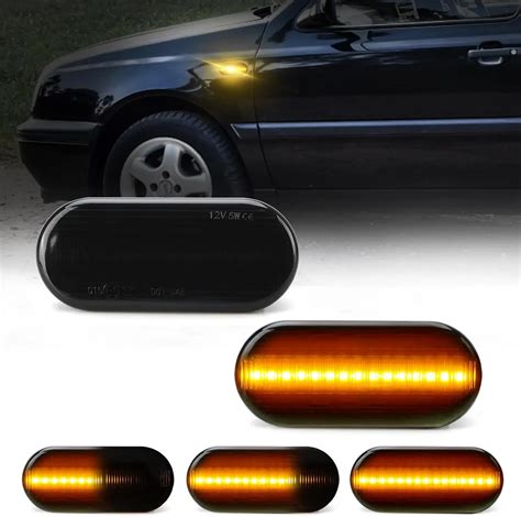 Indicador Lateral Din Mico LED Para Coche Luz De Se Al De Giro Para