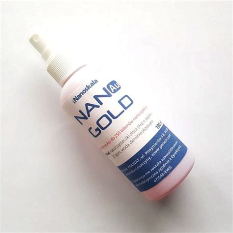 Nano Gold Złoto Koloidalne 25 ppm 100 ml SKLEP RELAX