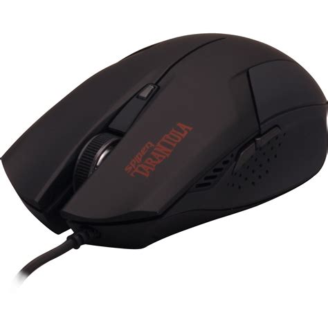 Mouse Gamer Spider Tarantula OM 702 Preto Vermelho Fortrek InterSupri