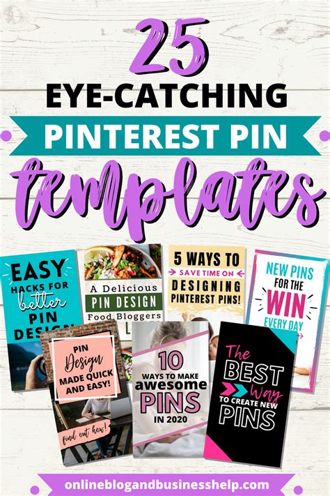 Affordable Pinterest Pin Templates Online Blog And Business Help