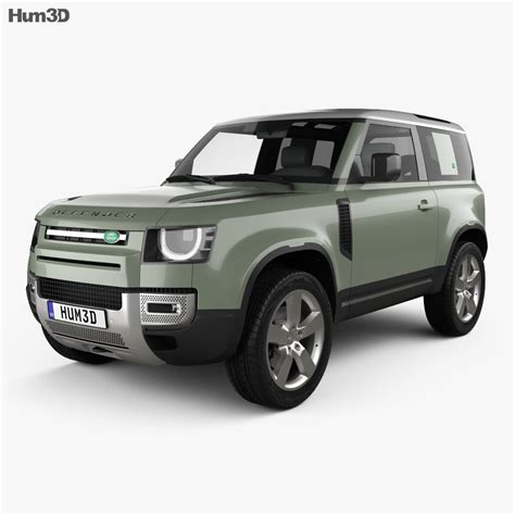 Land Rover Defender 90 2022 3d Model Vehicles On Hum3d