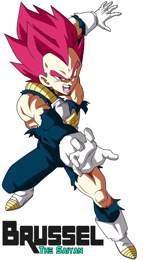 Super Saiyan God Vegeta Dbs Broly By Brusselthesaiyan On Deviantart