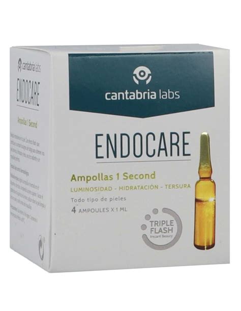 Endocare Second Triple Flash Ampollas Vistafarma