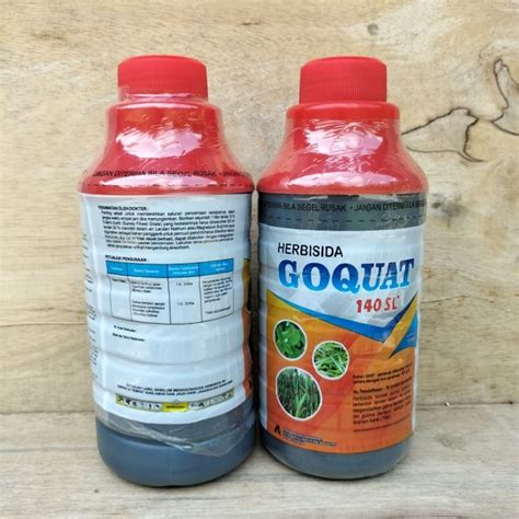 Jual Herbisida Racun Kontak Goquat Liter Obat Gulma Rumput Liar