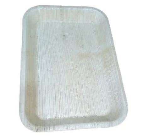 Eco Friendly Disposable X Inch Rectangular Areca Leaf Plates At