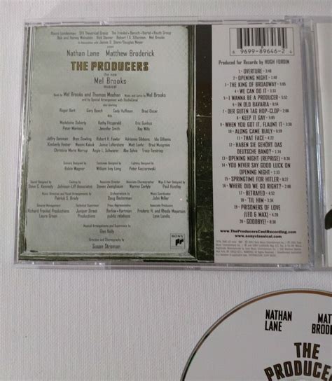 The Producers [original Broadway Cast Recording] Cd 2001 Like New Ebay