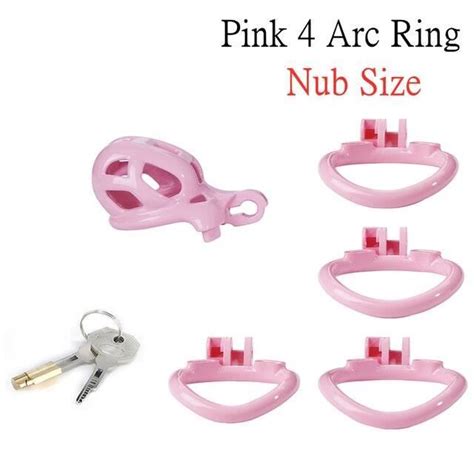 Cockring Pink Nub Appareil De Chastet Cobra Bleu Violet Rose Pour