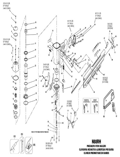 Buy Bostitch N88rh Replacement Tool Parts Bostitch N88rh Other Tools In Bostitch Air Nailer