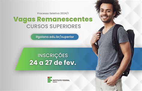 Divulgado Edital Para Vagas Remanescentes De Cursos Superiores