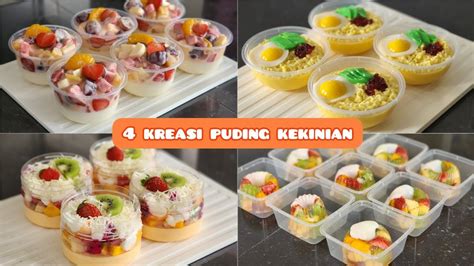 4 Kreasi Puding Kekinian Yang Bisa Kamu Coba Dirumah Aneka Puding Yang