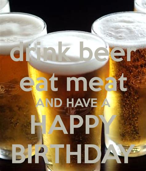 Happy Birthday Beer