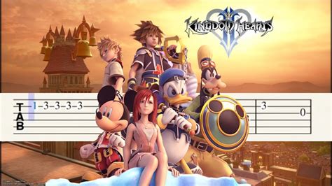 Kingdom Hearts 2 Passion Guitar Tabs Youtube