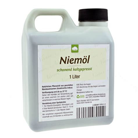 Neem L Kaltgepresst Ml Ltr Ltr Liter