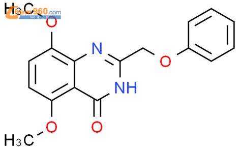 9ci 5 8 二甲氧基 2 苯氧基甲基 4 1H 喹唑啉酮CAS号117498 04 1 960化工网