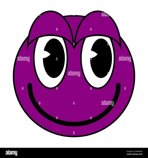 Cartoon Groovy Funny Pink Cartoon Smile Character Vintage Funky Comic