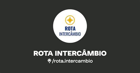 ROTA INTERCÂMBIO Instagram Facebook Linktree