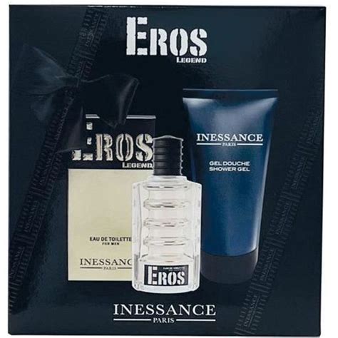 Coffret Eau De Toilette INESSANCE Eros Legend 100ml Gel Douche