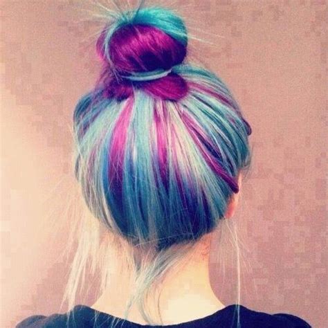 Awesome Dyed Hair Image 2469817 On Favim