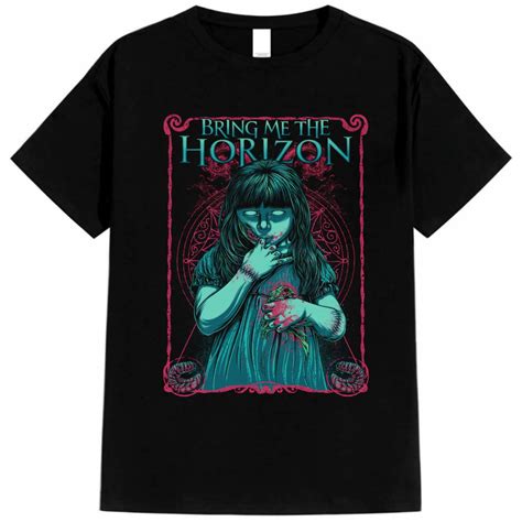 Jual Tshirt Musik Band Bring Me The Horizon Bmth Kaos Metal Shopee