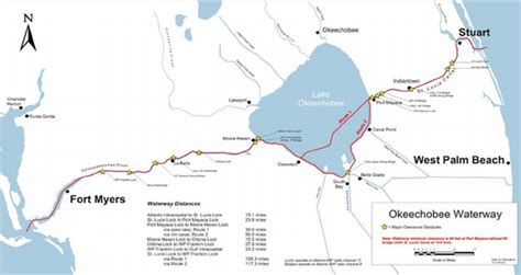 Lake Okeechobee Waterway Download Scientific Diagram