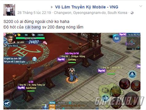 VLTKm Sau hơn 1 tuần ra mắt Ngũ Độc Cái Bang chiếm sóng toàn server