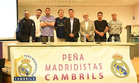 La Pe A Madridistas Cambrils Es Presenta En Societat Revista Cambrils