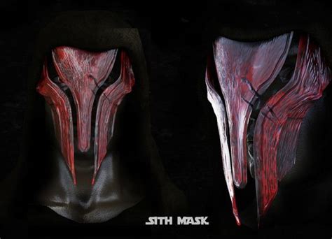 Sith Mask By Robwzor Deviantart On Deviantart Star Wars