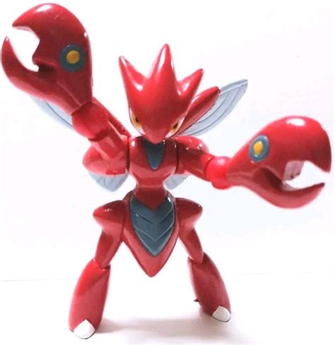 Pocket Monster Action Figure Scizor De Bandai