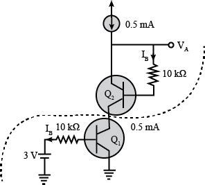 Consider The Transistor Circuit Shown Below Both Transistors Are