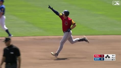 Tigers Prospect Colt Keith Cranks A Two Run Home Run