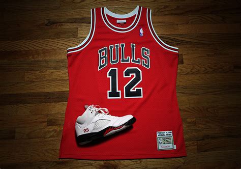 Mitchell & Ness Releases Rare Michael Jordan #12 Bulls Jersey - Air ...