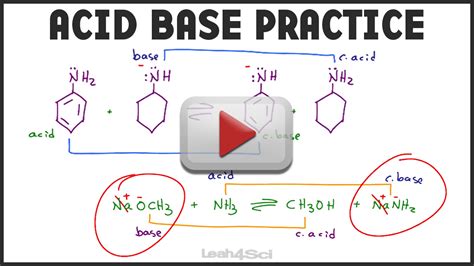 Acid Base Equilibrium Organic Chemistry Practice Questions