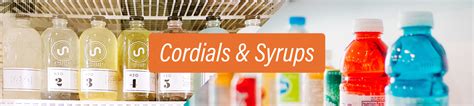 Cordials And Syrups