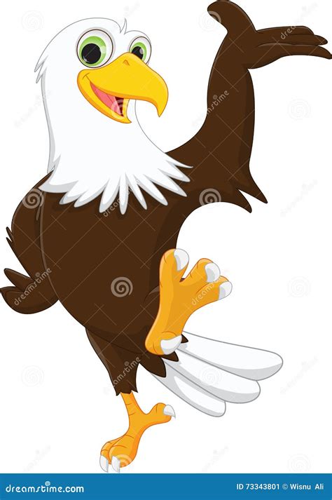 Cute Eagle Clip Art