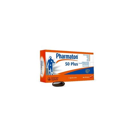 Comprar Pharmaton 50 Plus 60 Cápsulas Mejor Precio Granafarma