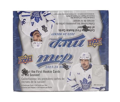 Upper Deck Mvp Hockey Retail Pack Box Da Card World