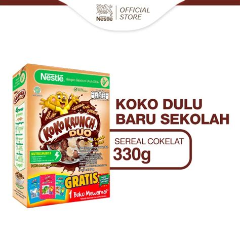 Jual Nestle Koko Krunch Duo Sarapan Sereal Coklat G Gratis Hadiah