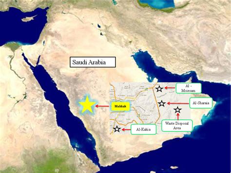 Mecca Hajj Map