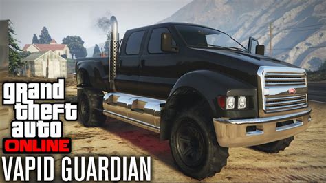 GTA V Online Vapid Guardian Customization HEISTS UPDATE YouTube