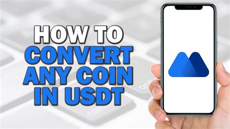 How To Convert Any Coin In Usdt On Mexc Global Quick Tutorial Youtube