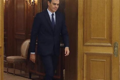 Pedro Sánchez El país se ve abocado a una repetición electoral