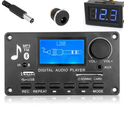 Placa Decodificadora Mp Lcd Fm Bluetooth Shopee Brasil