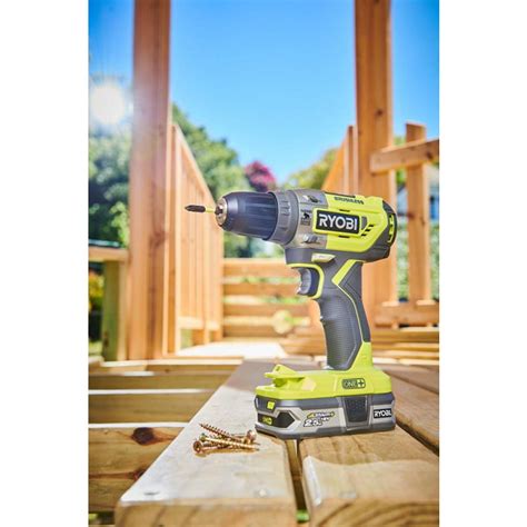 Ryobi R18pd5 0 One 18v Cordless Brushless Combi Drill Bare Tool