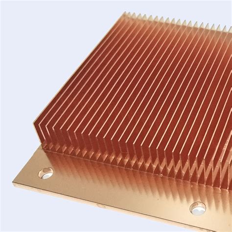 Pure Copper Skived Fin Heat Sink Manufacturer Factory Lori Skived