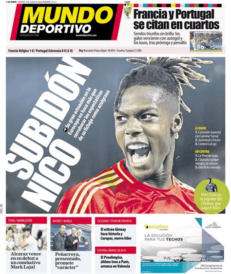 Mundo Deportivo Jul Jornais E Revistas Sapo Pt Ltima