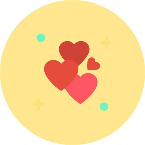 Love Flat Circle Icon 37142654 Vector Art At Vecteezy